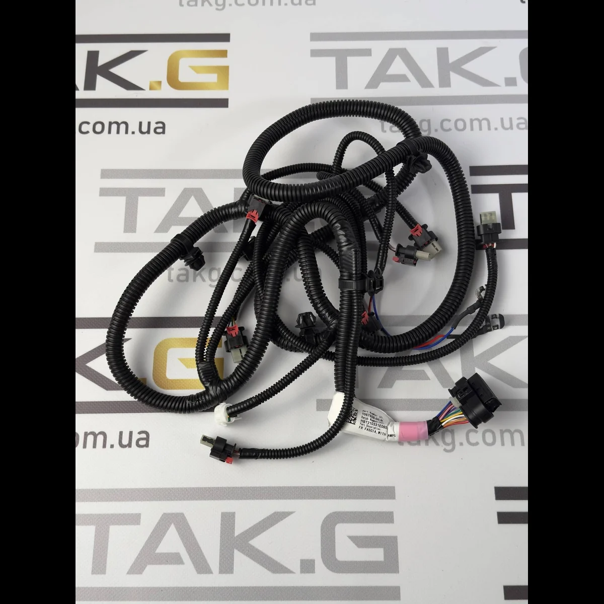 Проводка парктроніків переднього бампера