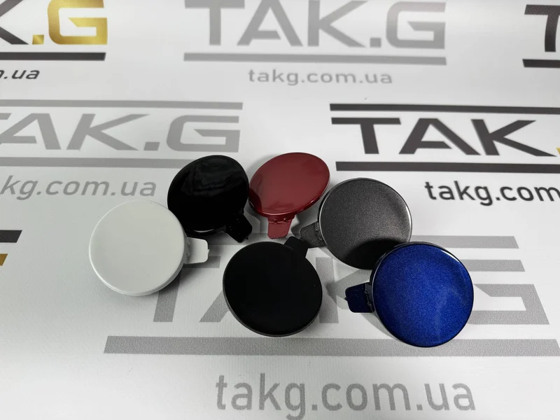 1460701-S3-B: Заглушка гачка переднього бампера біла - Фото 1